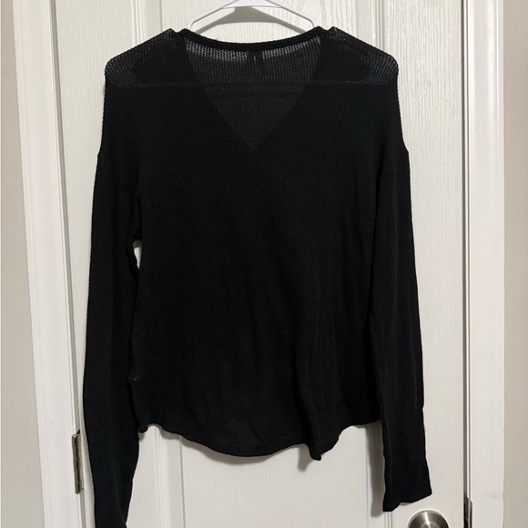 Mudd Black V-Neck Cardigan - Picture 3 of 6